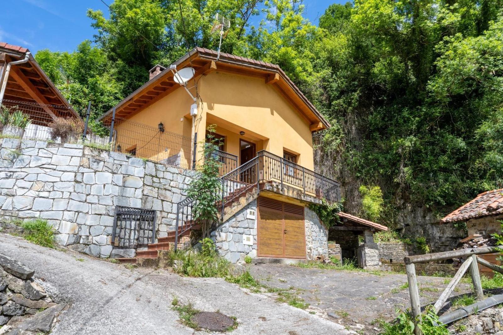 Casa En Campo De Caso Vila Exterior foto